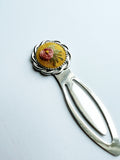Vintage Style Embroidered Bookmark