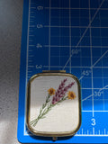 Hand Embroidered Pocket Mirror