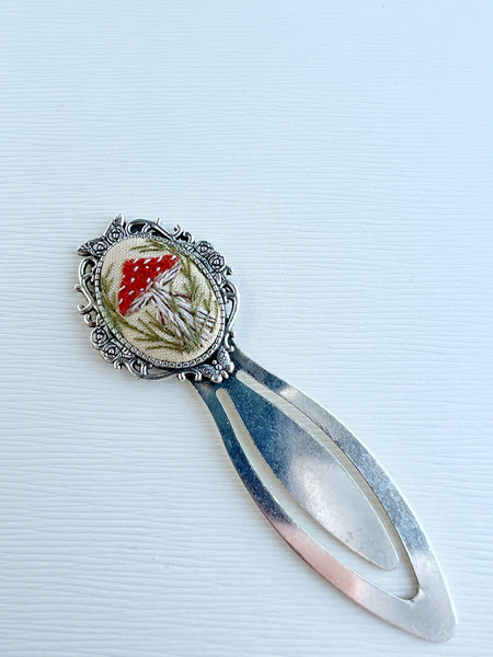 Vintage Style Embroidered Bookmark