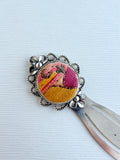Vintage Style Embroidered Bookmark