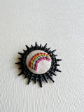 Hand Embroidered Pin