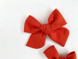 Linen in Poppy