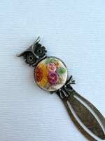 Vintage Style Embroidered Bookmark