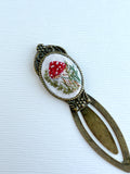 Vintage Style Embroidered Bookmark