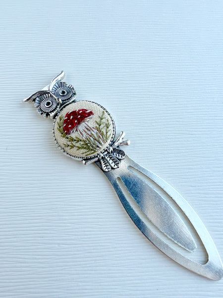 Vintage Style Embroidered Bookmark
