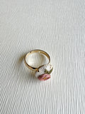 Hand Embroidered Adjustable Ring