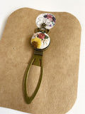 Vintage Style Embroidered Bookmark