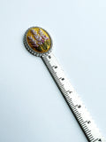 Vintage Style Embroidered Bookmark