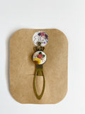 Vintage Style Embroidered Bookmark