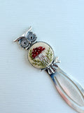 Vintage Style Embroidered Bookmark