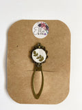 Vintage Style Embroidered Bookmark