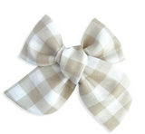 Gingham in Neutral