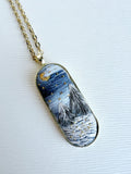 Hand Embroidered Pendant