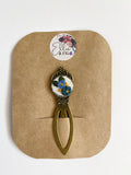 Vintage Style Embroidered Bookmark