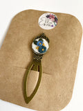Vintage Style Embroidered Bookmark