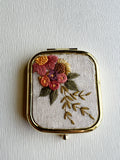 Hand Embroidered Pocket Mirror