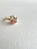 Hand Embroidered Adjustable Ring