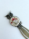 Vintage Style Embroidered Bookmark