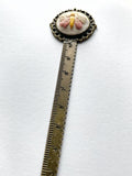Vintage Style Embroidered Bookmark