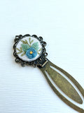 Vintage Style Embroidered Bookmark