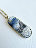 Hand Embroidered Pendant