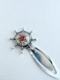 Vintage Style Embroidered Bookmark