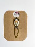 Vintage Style Embroidered Bookmark