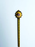 Vintage Style Embroidered Bookmark