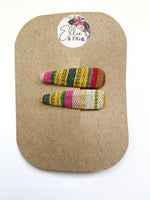 Woven Snap Clip 2 Pack